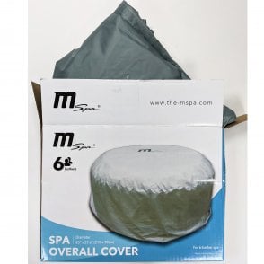 Bubble Spa Hot Tub Overall Cover For 6 Person Round Spas