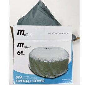 Bubble Spa Hot Tub Overall Cover For 6 Person Round Spas