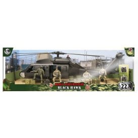 World Peacekeepers Black Hawk With Action Figures