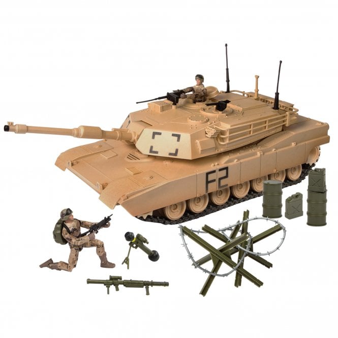 Peterkin World Peacekeepers Combat Tank With Action Figures And Accessories