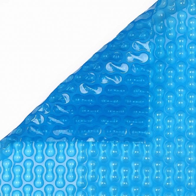 Plastica Blue 400 Geobubble Solar Cover Retangular Frame Swimming Pool 24ft x 12ft