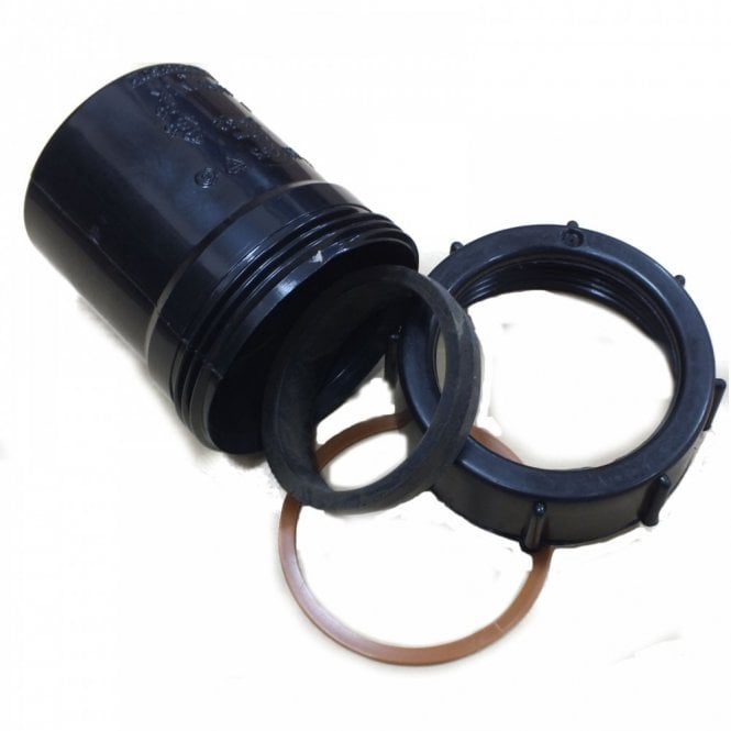 Polypipe 1.5 inch Solvent Weld To Compression Joint Fitting