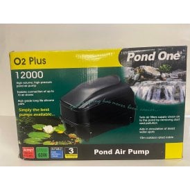  O2 Plus 12000 Air Machine Fish Pond Aeration Pump