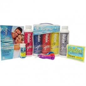 Premium 9 Part Spa Starter Kit With Chlorine
