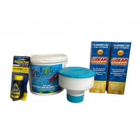 Swimming Pool Chemical Kit D for 24ft Pools