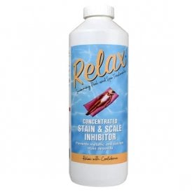Relax Swimming Pool & Spa Concentrated Stain and Scale Inhibitor 1 Litre
