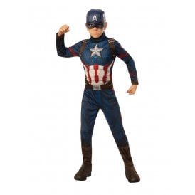 Kids Captain America Costume