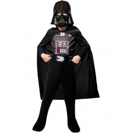 Kids Darth Vader Costume Star Wars Age 3-4 Years 