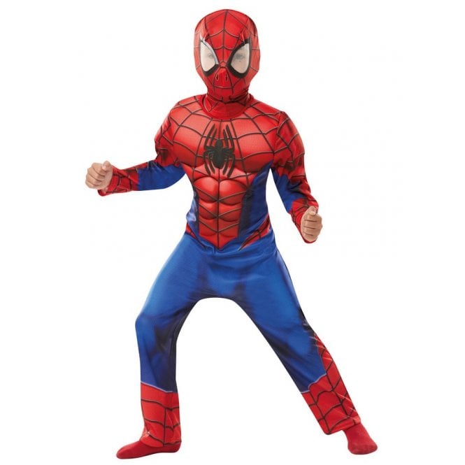 Rubies Kids Deluxe Marvel Spider-Man Costume