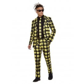 Men's Smileyworld Suit Stand Out Suits Size Medium 