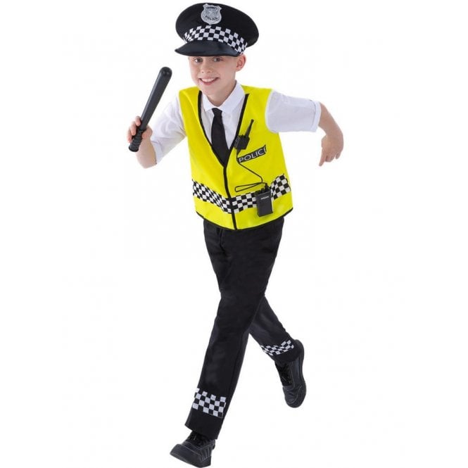 Smiffys. Police Boy Outfit Age 7-9 Years 