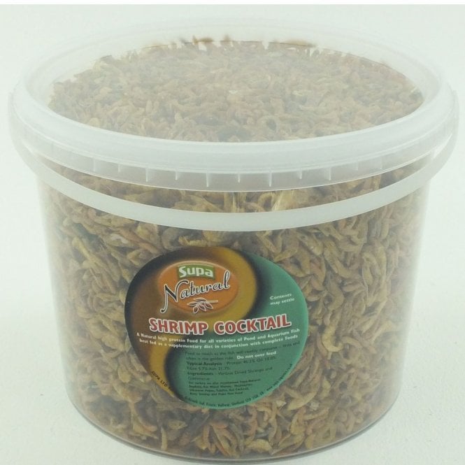 Supa Natural Shrimp Cocktail Fish Food Treat 3 Litre