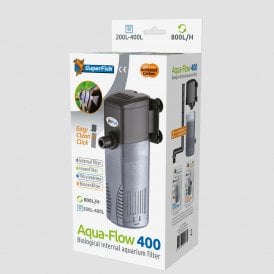 SuperFish Aqua Flow 400 Internal Aquarium Filter 
