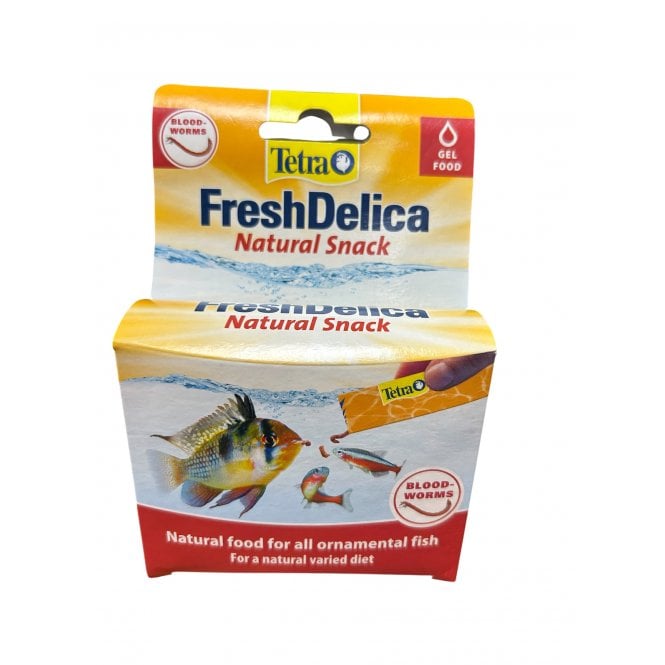 Tetra  Fresh Delica Blood Worms 48g (16 Sachets)