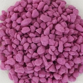 Aquarium Purple Coloured Gravel Substrate Stones