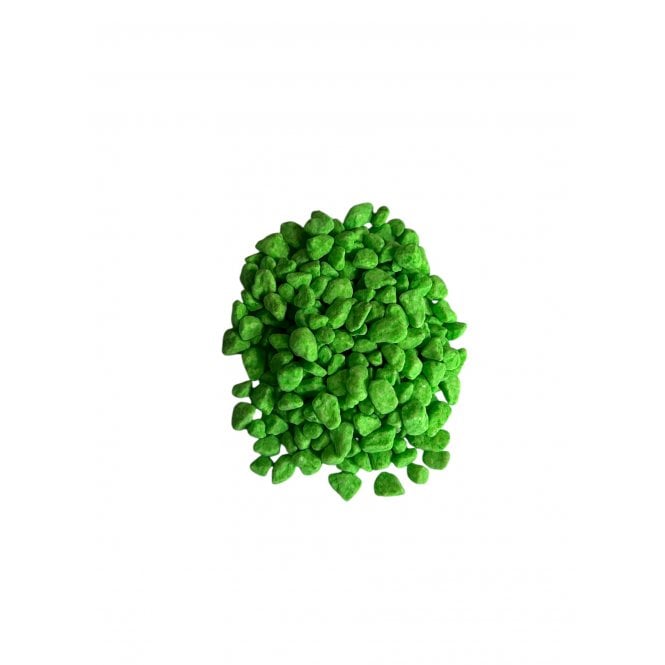 Unipac  Fluoro Green Coloured Aquarium Gravel