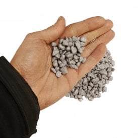 Lunar Silver Aquarium Coloured Gravel