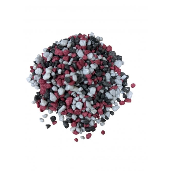 Unipac  Verona Gravel Argento Rosso Mix Aquarium Gravel  2kg