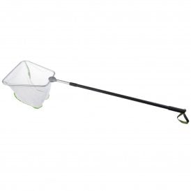 35cm Fine White Square Daphnia Fish Leaf Net With Telescopic Handle