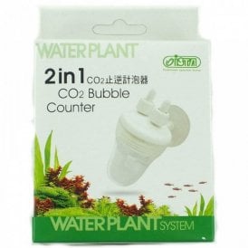 Waterplant CO2 2 In 1 Bubble Counter Live Aquarium Fish Tank Plant Growing