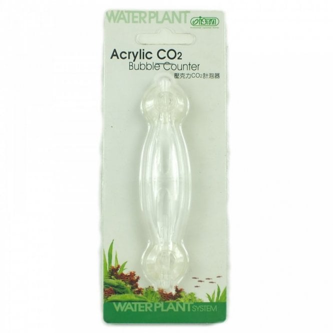 Ista Waterplant CO2 Acrylic Bubble Counter Live Aquarium Fish Tank Plant Growing